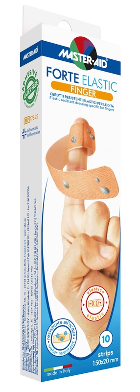 CEROTTO MASTER-AID ELASTIC FINGER 10 PEZZI - Farmacia De Pasquale
