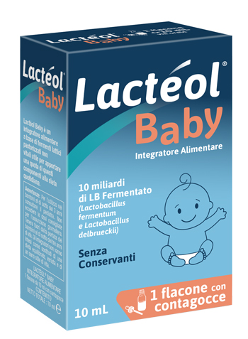 LACTEOL BABY FLACONE CON CONTAGOCCE 10 ML - Farmacia De Pasquale