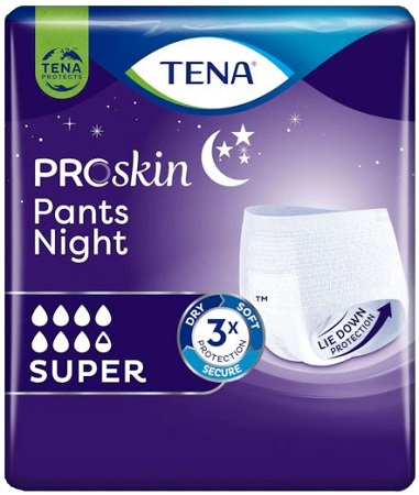 PANNOLONE PULL UP NOTTE TENA PANTS NIGHT M 10 PEZZI - Farmacia De Pasquale