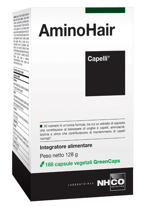 NHCO AMINOHAIR 168 CAPSULE - Farmacia De Pasquale