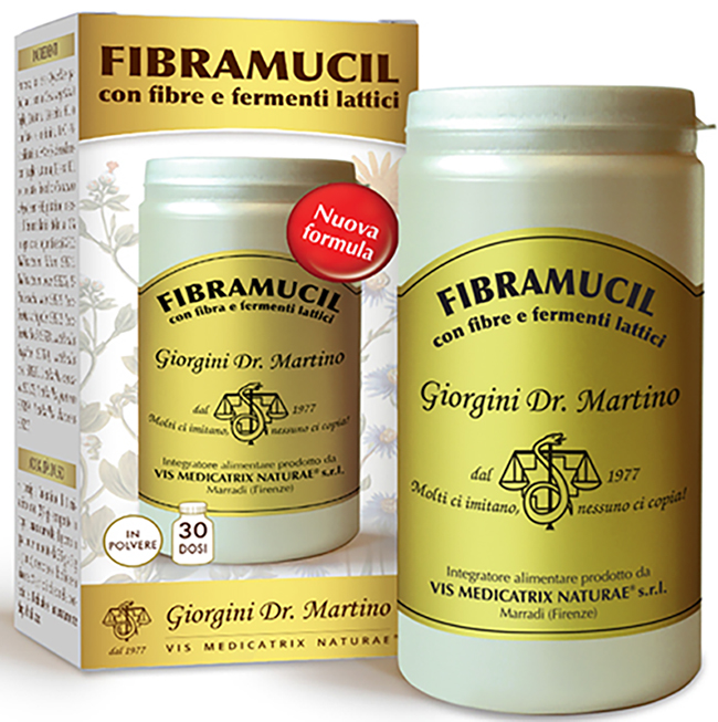 FIBRAMUCIL CON FIBRE E FERMENTI LATTICI POLVERE 120 G - Farmacia De Pasquale