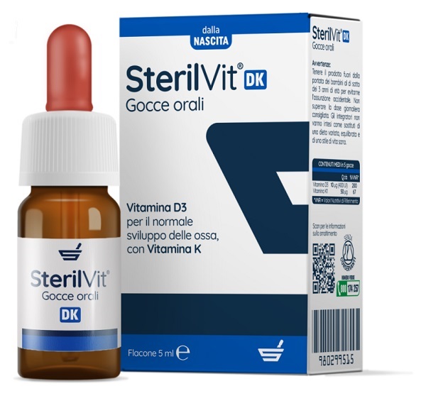 STERILVIT DK GOCCE 5 ML - Farmacia De Pasquale
