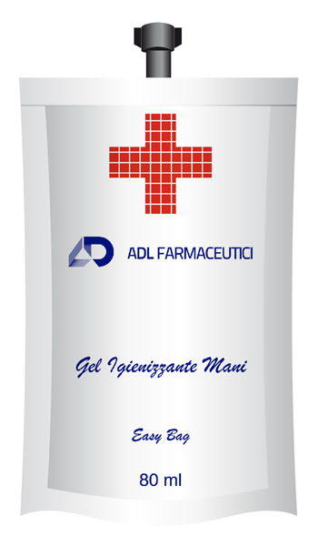 ADL FARMACEUTICI GEL IGIENIZZANTE EASYBAG 80 ML - Farmacia De Pasquale