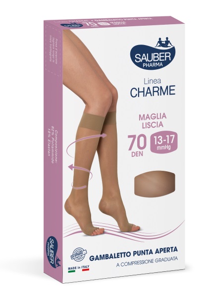 SAUBER GAMBALETTO OPEN TOE 70 DENARI MAGLIA LISCIA NEUTRO BEIGE TAGLIA 4 - Farmacia De Pasquale