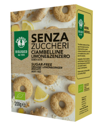 CIAMBELLINE LIMONE/ZENZERO SENZA ZUCCHERO 200 G - Farmacia De Pasquale