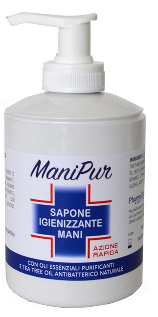 MANIPUR SAPONE IGIENIZZANTE MANI 300 ML - Farmacia De Pasquale