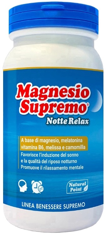 MAGNESIO SUPREMO NOTTE RELAX 150 G - Farmacia De Pasquale