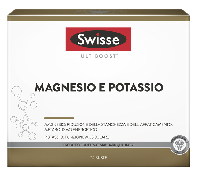 SWISSE MAGNESIO POTASSIO 24 BUSTINE - Farmacia De Pasquale