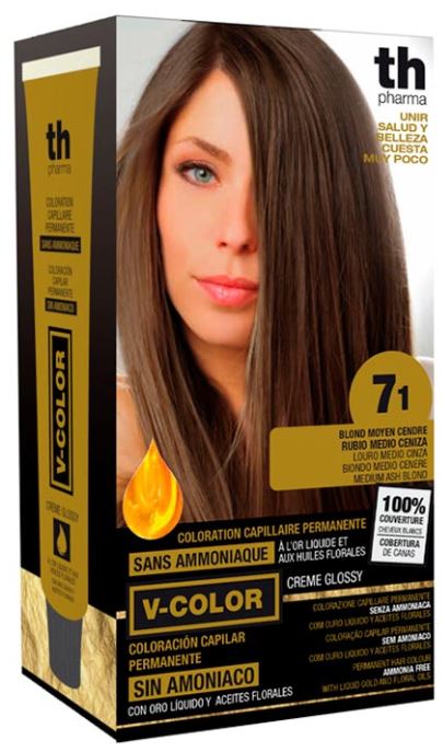 TH PHARMA V COLOR KIT TINTURA SENZA AMMONIACA N 7,1 - Farmacia De Pasquale