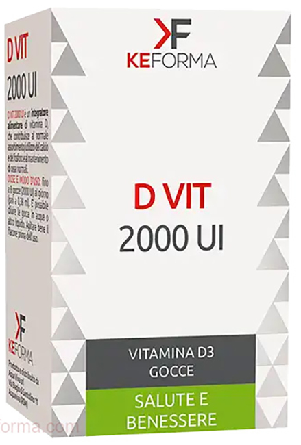 D VIT 2000UI GOCCE 35 ML - Farmacia De Pasquale