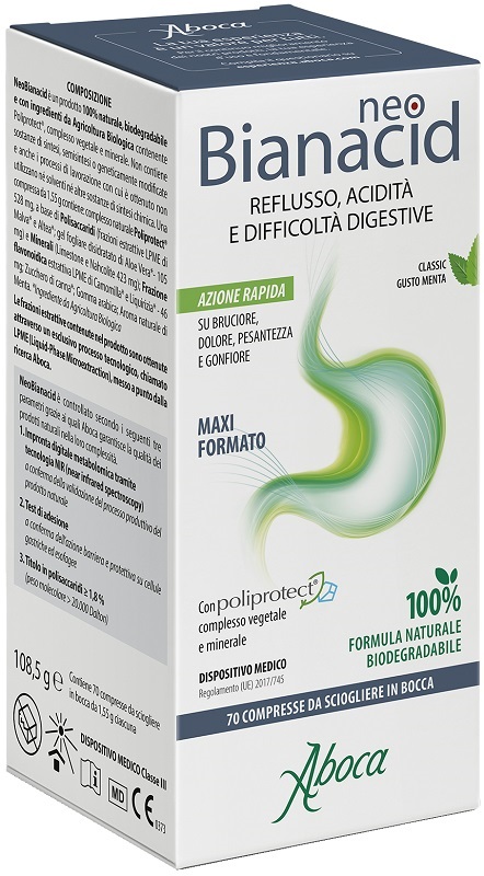 NEOBIANACID 70 COMPRESSE MASTICABILI - Farmacia De Pasquale