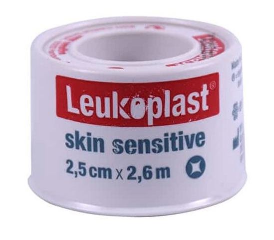 LEUKOPLAST SKIN SENSITIVE CEROTTO SU ROCCHETTO CON MASSA ADESIVA IN SILICONE M2,6 X 2,5CM 1 PEZZO - Farmacia De Pasquale