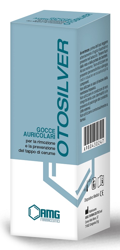 GOCCE AURICOLARI OTOSILVER 20 ML - Farmacia De Pasquale