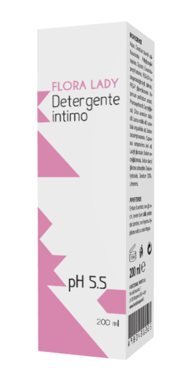 FLORA LADY DETERGENTE INTIMO PH 5,5 200 ML - Farmacia De Pasquale