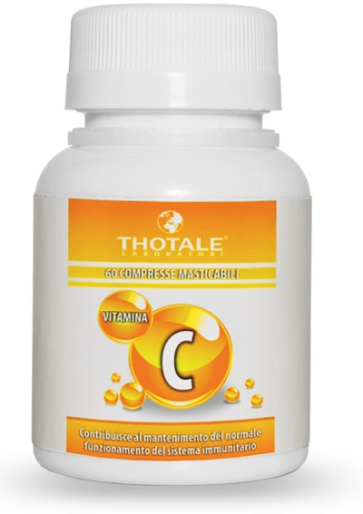 THOTALE VITAMINA C 60 COMPRESSE MASTICABILI - Farmacia De Pasquale