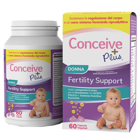 CONCEIVE PLUS SUPPORTO FERTILITA' FEMMINILE 60 CAPSULE - Farmacia De Pasquale