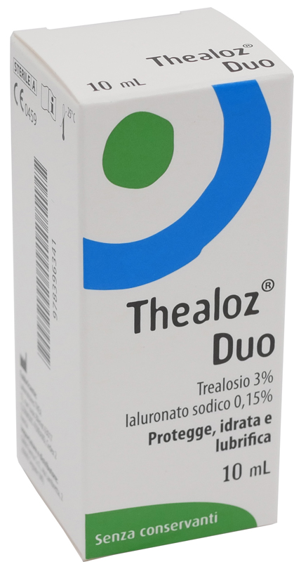 SOLUZIONE OCULARE THEALOZ DUO 10 ML - Farmacia De Pasquale