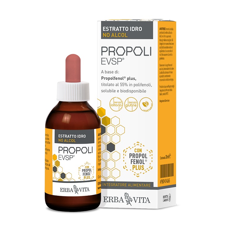 PROPOLI EVSP ESTRATTO IDRO NO ALCOL 30 ML - Farmacia De Pasquale