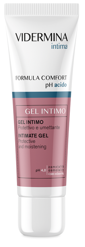 VIDERMINA INTIMA FORMULA COMFORT PH ACIDO GEL INTIMO PROTETTIVO E UMETTANTE NUOVA FORMULA 30 ML - Farmacia De Pasquale