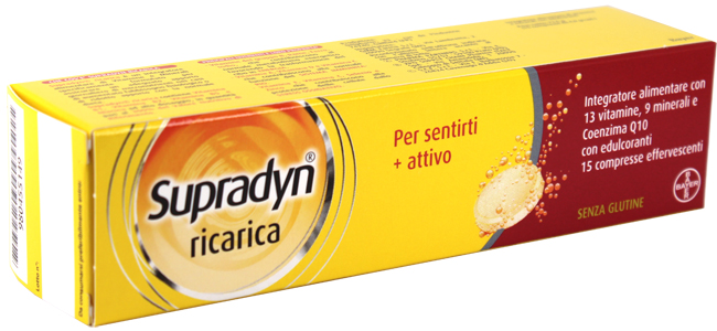SUPRADYN RICARICA 15 COMPRESSE EFFERVESCENTI - Farmacia De Pasquale