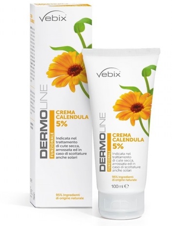 DERMOLINE CREMA VISO MANI CALENDULA 5% 100 ML - Farmacia De Pasquale