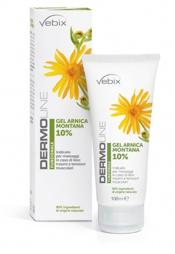 DERMOLINE GEL ARNICA 10% 100 ML - Farmacia De Pasquale