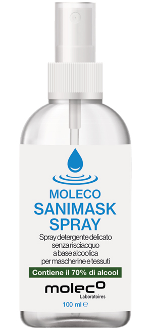MOLECO SANIMASK SPRAY 100 ML - Farmacia De Pasquale