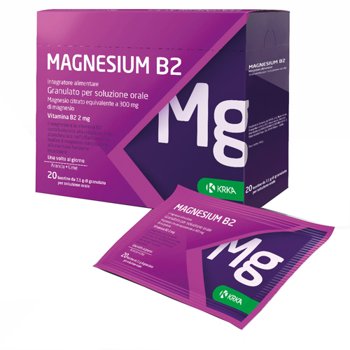 MAGNESIUM B2 300/2MG 20 BUSTINE - Farmacia De Pasquale
