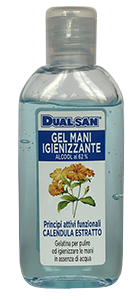 DUALSAN GEL MANI IGIENIZZANTE ALCOOL 62% 100 ML - Farmacia De Pasquale