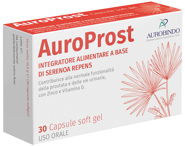 AUROPROST 30 CAPSULE - Farmacia De Pasquale