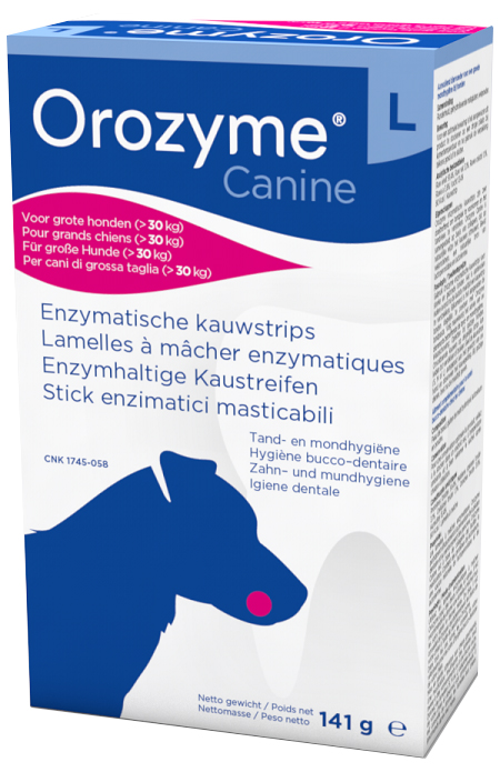 OROZYME CANINE STRISCE ENZIMATICHE MASTICABILI PER CANI DI TAGLIA GRANDE - Farmacia De Pasquale