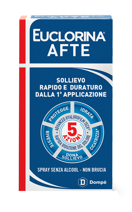 EUCLORINA AFTE SPRAY 15 ML - Farmacia De Pasquale