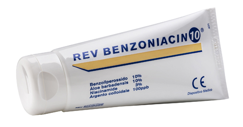 REV BENZONIACIN 10 CREMA 100  ML - Farmacia De Pasquale