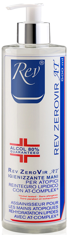 REV ZEROVIR AT GEL 500 ML - Farmacia De Pasquale