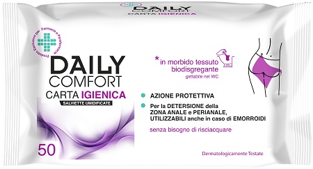DAILY COMFORT CARTA IGIENICA 50 PEZZI - Farmacia De Pasquale