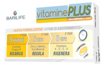 BARILIFE VITAMINE PLUS 30 COMPRESSE TRIFASE - Farmacia De Pasquale