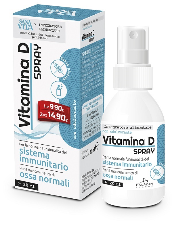 SANAVITA VITAMINA D SPRAY - Farmacia De Pasquale