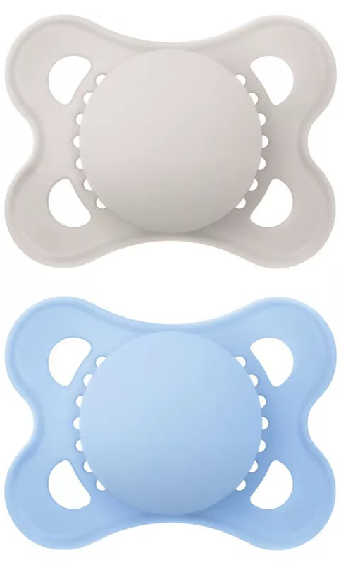 MAM SUCCHIETTO ORIGINAL 2-6 MESI SILICONE MASCHIO 2 PEZZI - Farmacia De Pasquale