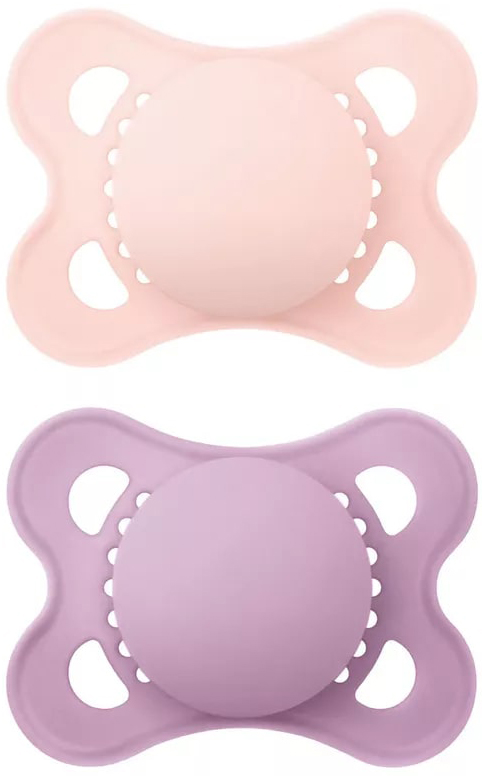 MAM SUCCHIETTO ORIGINAL 2-6 MESI SILICONE FEMMINA 2 PEZZI - Farmacia De Pasquale