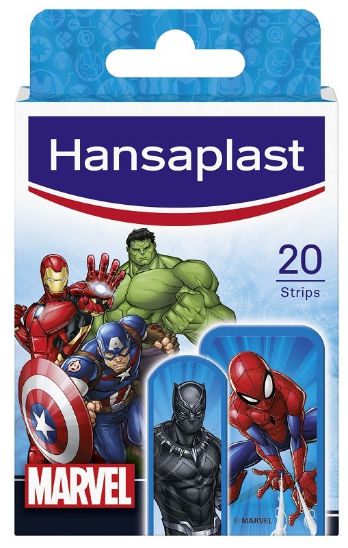 CEROTTO HANSAPLAST MARVEL 20 PEZZI - Farmacia De Pasquale