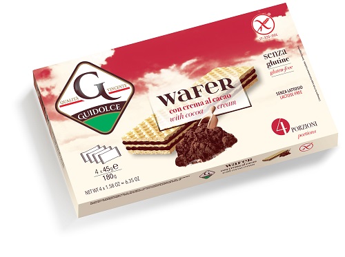 WAFER CON CREMA AL CACAO 4 PORZIONI X 45 G - Farmacia De Pasquale
