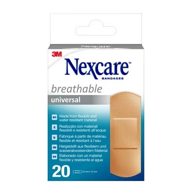 CEROTTO PREPARATO NEXCARE UNIVERSAL N0320NS-0 19X72MM 20 PEZZI - Farmacia De Pasquale