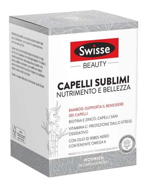 SWISSE CAPELLI SUBLIMI 30 CAPSULE - Farmacia De Pasquale