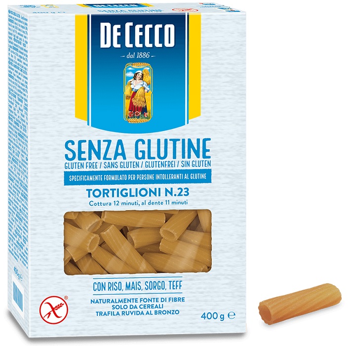 DE CECCO TORTIGLIONI N23 400 G - Farmacia De Pasquale