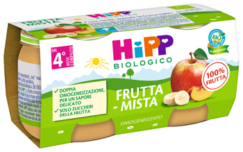 HIPP BIO OMOGENEIZZATO FRUTTA MISTA 2X80 G - Farmacia De Pasquale