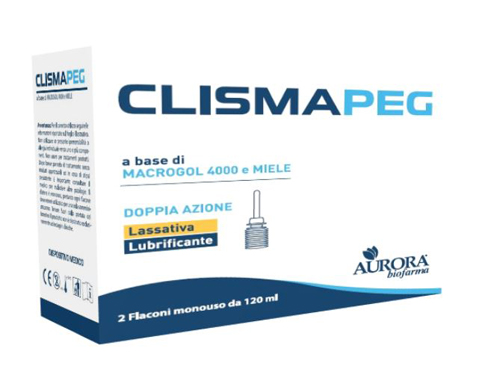 CLISMAPEG CLISMA 2 X 120 ML - Farmacia De Pasquale