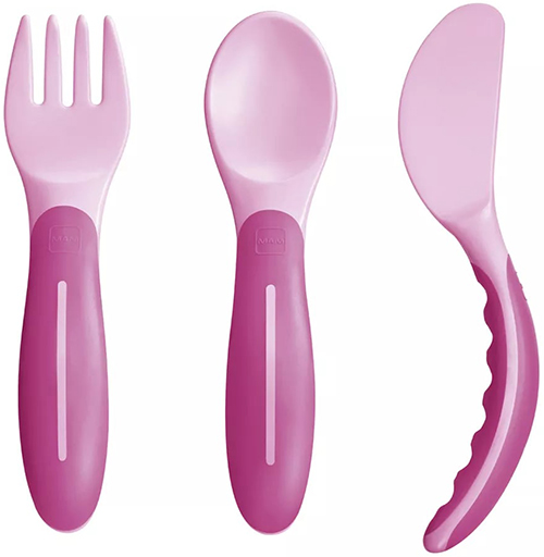 6AM BABYS CUTLERY 6+ FEMMINA - Farmacia De Pasquale