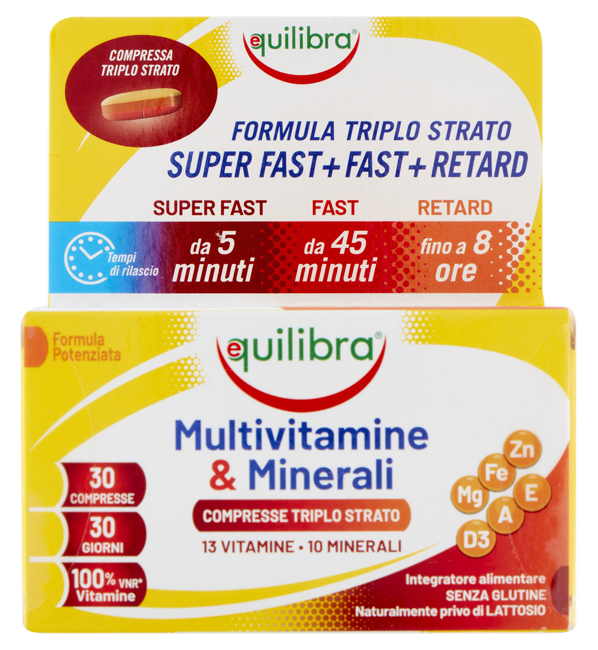 MULTIVITAMINE&MINERALI 30 COMPRESSE - Farmacia De Pasquale