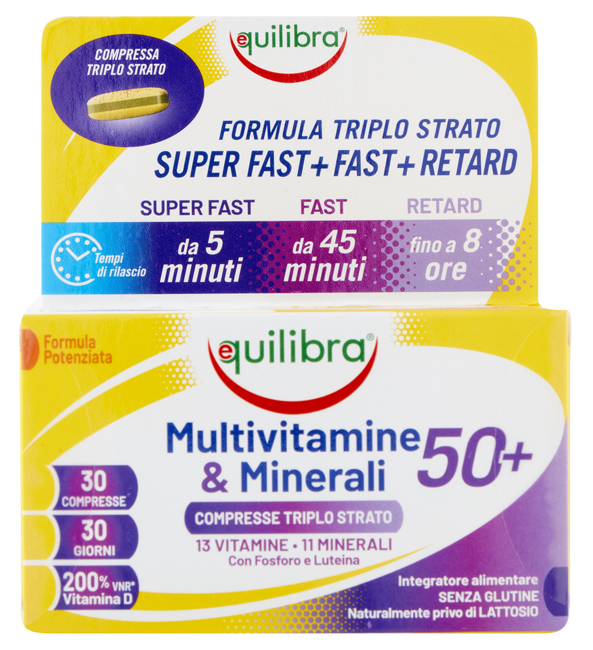 MULTIVITAMINE&MINERALI 50+ 30 COMPRESSE - Farmacia De Pasquale