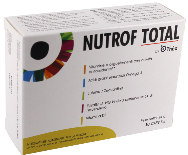 NUTROF TOTAL 30 CAPSULE - Farmacia De Pasquale